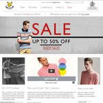 Lyle & Scott Sale up to 50% off & Free delivery when you spend over £100