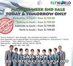 Mel - Cochin (India) - $725 Return Malaysia Airlines -Flyworld