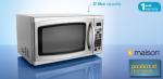 Maison 17ltr/700W Microwave Oven $49.99 (Silver or White)