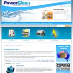 Carpet Cleaning Equipment & Chemicals,Up to 50% off Moving Sale @ Power Clean