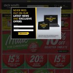 Dick Smith - $15 off $65 Spend (5pm - Midnight Today Only)
