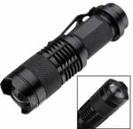 CREE Q5 300lm Mini Zoomable LED Flashlight Black (1*AA/1*14500) USD $2.69 AUD $3.41 @ Banggood
