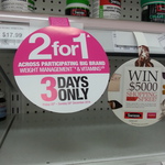Priceline 2 for 1 Vitamins & Weight Management across Participating Big Brands