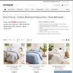 Canningale - Cotton Bedroom Favourites - Now $60 Each (up to 73% off)  Ends 28/01/2015 @ 7pm