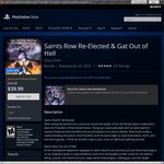 US PSN - Saints Row Re-Elected & Gat out of Hell PS4 USD $39.99 (Save an Extra 10% with PS Plus)