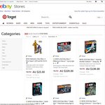 Target Online Direct / eBay LEGO: Star Wars Millennium Falcon $229, First Order $89, Speeder $35