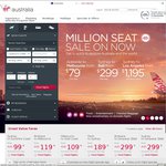 15% off Virgin Saver Flights between Brisbane and Melbourne