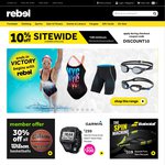 Rebel Online Only Offer 10% Discount Sitewide, Variable Freight, 2 Days Only