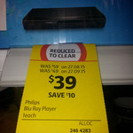 Philips Blu-Ray Player BDP1300 $39 (Was $59, $49) @ Coles Instore Only