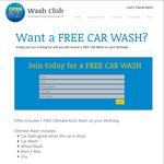 Free Car Wash on Your Birthday @ WashClub - Keysborough, VIC
