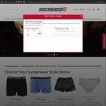 Frank and Beans Underwear 6x Boxer Briefs $37.95 5x Mix Packs $22.95 Plus More Deals ($3 Shipping, $0 for Orders over $50)