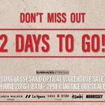 Sunshades Eyewear Friends + Family Sale, up to 80% off, Sat 4th June (Sydney)