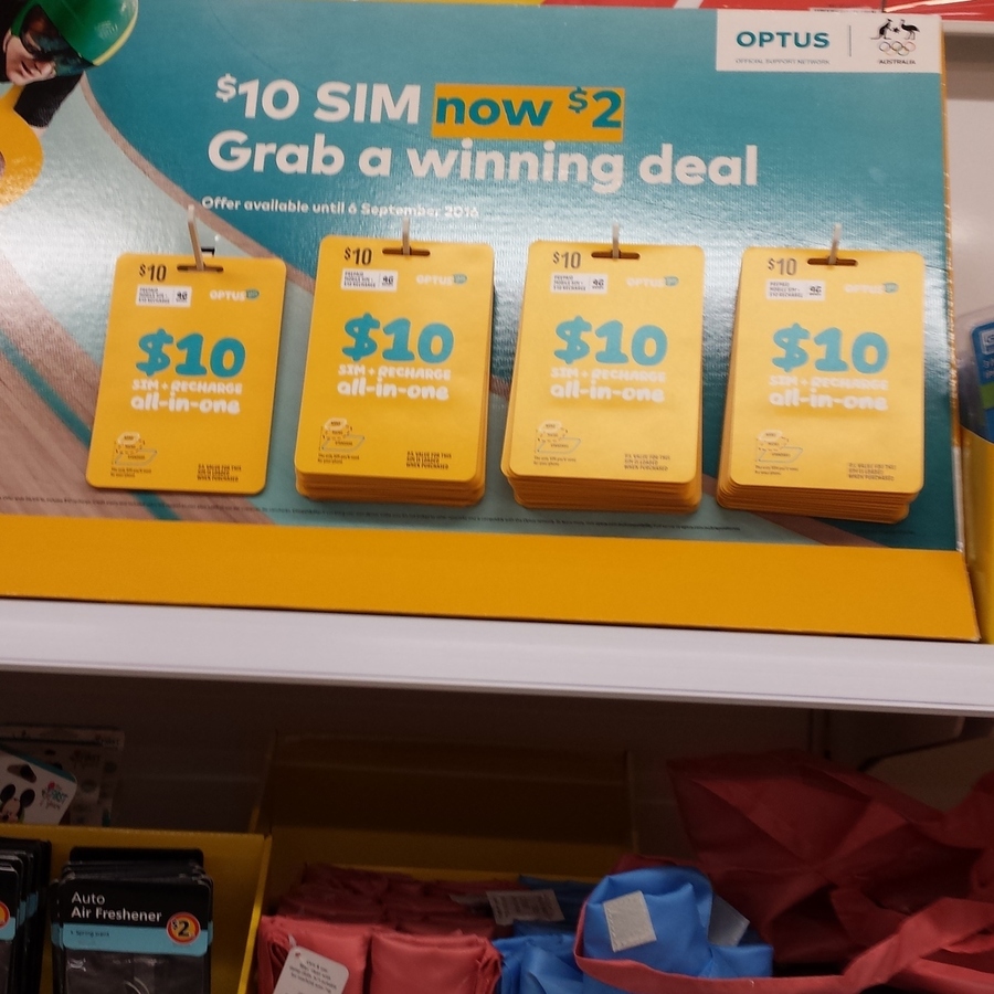 Sim Card Number Optus