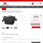 Lowepro Passport Messenger $49.95 + Sigma Lens Sell Out At DC Cameras