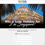 Win a Luxe Holiday for 2 in Singapore - Includes Business Class Flights (WYZA)