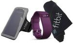  Fitbit Charge HR (Plum) + Towel + Armband $93.10 @ JB Hi-Fi