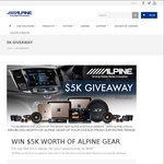 Win $5000 of Alpine Gear from Alpine Australia