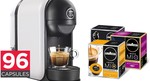 Lavazza Minù Coffee Capsule Machine + 96 Amodo Mio Lavazza Capsules $55 + Delivery Kogan/Dicksmith 
