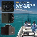 Win a 3SIXT Full HD 360° Sports Action Camera from BCF