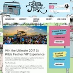 Win a VIP St Kilda Festival 2017 Experience for 2 Worth $2,460 from Port Phillip City Council