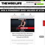 Win a Powerdot Duo Wireless Electrical Muscle Stimulator Worth $729.95 from The WOD Life