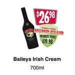 Baileys Irish Cream 700ml $19.98 @ Thirsty Camel (Hump Club Members)