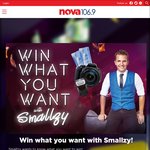 Win What You Want from Nova [NSW/QLD/SA/VIC/WA]