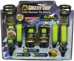 Gripwell Grizzly Grip Ratchet Tie Down - 4.6m, 4 Pack $34 (RRP $69.99) for Club Members @ BCF