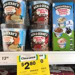 Ben and Jerry's That's My Jam & Karamel Sutra $2.80 Clearance @ Woolworths (WA)
