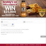 Win $25,000 or 1 of 8 $500 Instantly [Purchase 500ml Ice Break Product + Any Four'n Twenty Sausage Roll at BP]