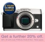 Olympus E-P5 Mirrorless Micro Four Thirds ILC Camera Body Only (Silver/Black) $359.08 + More Lens Combos @ Ryda eBay
