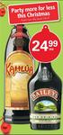 Kahlua & Bailey's Irish Cream 700ml only $24.99 (IGA & Dan Murphy's)