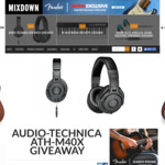 Win a Pair of Audio-Technica M-Series ATH-M40x Headphones Worth $169 from Mixdown Mag