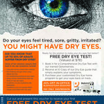 [NSW] FREE Dry Eye Assessment and Blephasteam Session @ Eyecare Plus Kareela (Valued at $78) (Eyetest via Medicare)