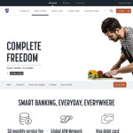 $75 Cashback When Opening a New Complete Freedom Account (Deposit $500 or $250* in 45 Days) @ Bank of Melbourne