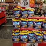 [VIC] Finish Quantum Tablets 2x72 Pack $30 (20c Ea) @ The Reject Shop (Possibly Nationwide)