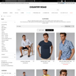 Extra 25% off Already on Sale Items, e.g. Men's T-Shirt/Polo $7.46 (Was $49.95-$69.95) C&C or Free Shipping $100+ @ Country Road