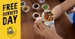 [QLD/VIC] Free Burrito Tuesday (12/2) in Birtinya, Wednesday (13/2) in Box Hill from 12PM-7PM @ Guzman y Gomez 