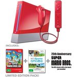 Wii Red with New Super Mario Bros Game Limited Edition $199 at Dick Smith