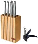 Furi Pro Teak & Rubberwood Stainless Steel Knife Block 6 Pc $179 (Save $319) + $8.90 Delivery @ House of Knives