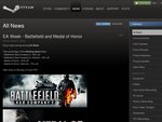 Steam Sale - Battlefield and Medal of Honor Weekend Sale Upto 75% off