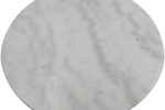 White Marble Table Top 60cm Diameter $92.00 Delivered (Was $250 + Delivery) from Habitat & Style