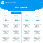 70% off Web Hosting at OZ Tek Services
