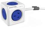 Allocacoc PowerCube 1.5m with 5 Power Outlets - Green, Blue, or Red $15 Delivered @ Kogan