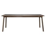 Carpentry Extension Dining Table 200/245x100cm, Smoked Oak Colour $359 (Was $1199) @ Freedom