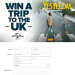 Win a Beatles-Themed Trip to London for 2 Worth $10,100 from Seven Network