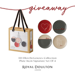 Win a Royal Doulton Ellen DeGeneres Collection Signature Plate Set from Mega Boutique
