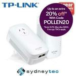 TP-Link AV2000 Powerline Adapter Kit (TL-PA9020P-KIT) /W AC Passthrough $95.20 + Delivery (Free w/Plus) @ SydneyTec eBay