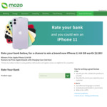 Win an iPhone 11 Worth $1,199 from Mozo