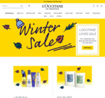 L'occitane Winter Sale - up to 50% off (E.g. Cherry Blossom 500ml Shower Gel $25) in-Store and Online